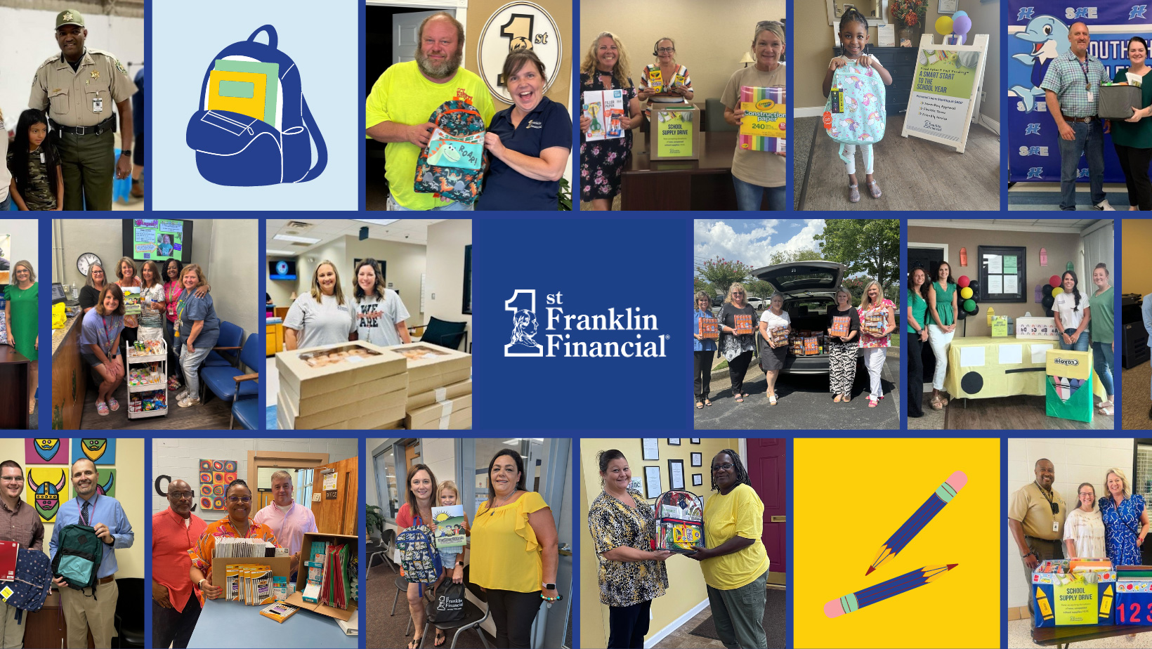 Pencils and Possibilities: How 1st Franklin Financial Powers Back-to-School Success